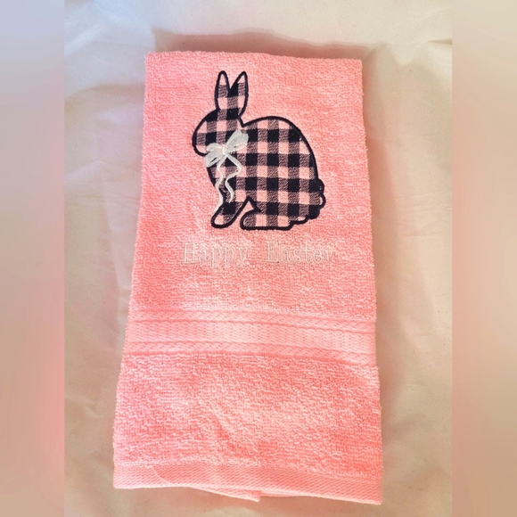 Embroidered Rabbit 🐇 Hand Towel Set - Picture 4 of 4